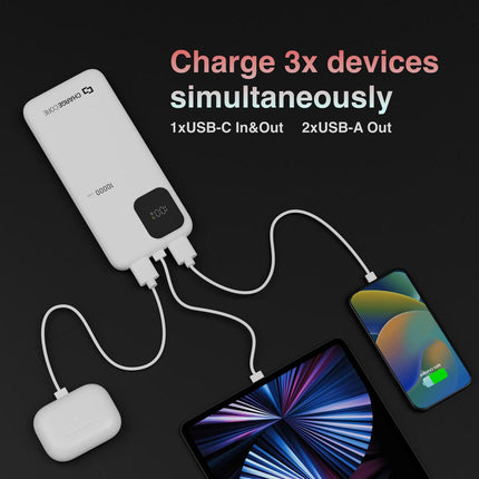 ChargeCore SafeCharge Max 10K - White.