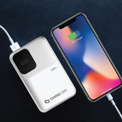 ChargeCore SafeCharge Max 5K - White.