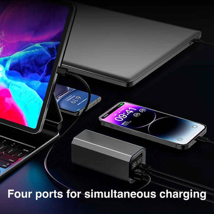 Laser 100W PD 20000mAh Laptop Power Bank Black.