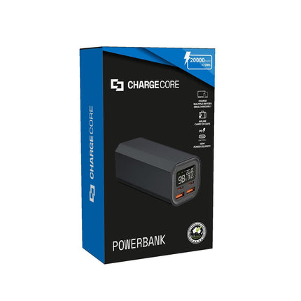 Laser 100W PD 20000mAh Laptop Power Bank Black.