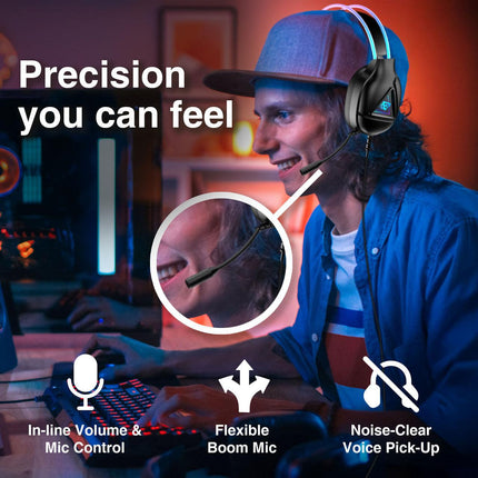 Laser RGB Infinity Wired Gaming Headphones.