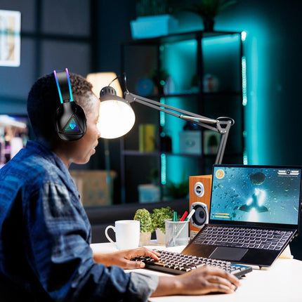 Laser RGB Infinity Wired Gaming Headphones.