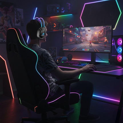 Laser RGB Infinity Wired Gaming Headphones.