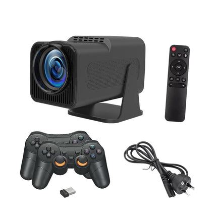 Smart Gaming Projector with 80 Games Dual Controllers.