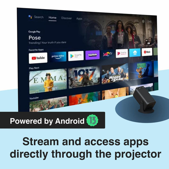 Audio & Video > Projectors & Accessories > Projectors.