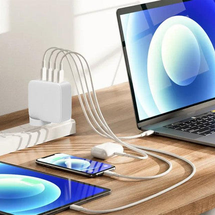 Laser 100W GaN USB-C and USB-A Wall Charger.