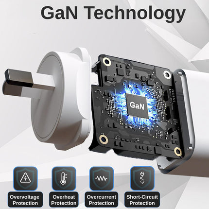 Laser ChargeCore 45W PD GaN USB-C Wall Charger.