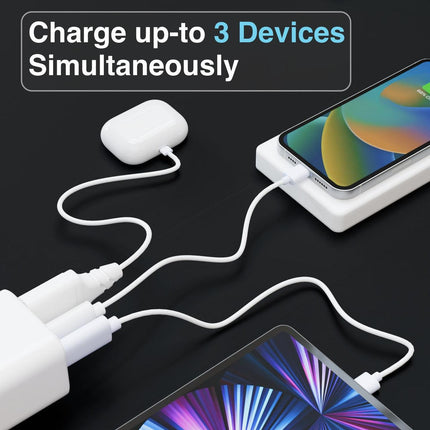 Laser 65W GaN Travel Charger with 4 Adaptors.