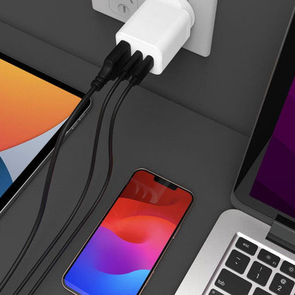 Laser 65W GaN Travel Charger with 4 Adaptors.