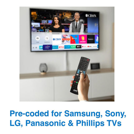 Laser Universal TV Remote for Smart & LED TVs.