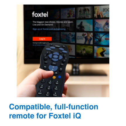 Laser Foxtel iQ Replacement Remote Control.