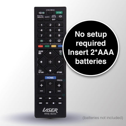Laser Remote Control for Sony TV.