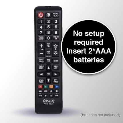 Laser Remote Control for Samsung TV.