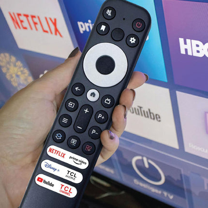 Laser Remote Control for TCL TVs - Black.