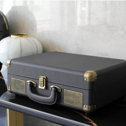 Bluetooth Suitcase Turntable with Speaker.