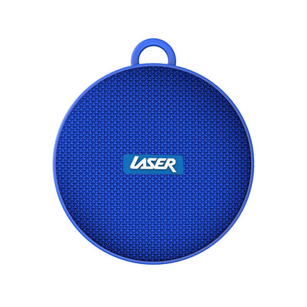 Laser Outdoor Bluetooth Speaker with Mount Blue.