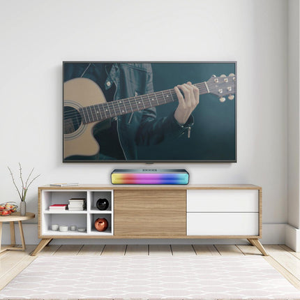 Laser RGB Bluetooth Gaming Soundbar Black.