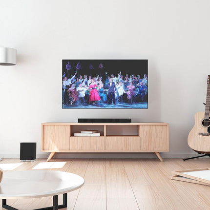 Laser Optical Soundbar with Wireless Sub-woofer.