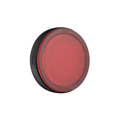 Laser Round Red Reflector Smart Tag.
