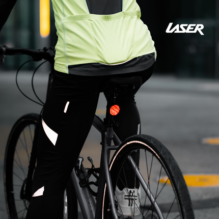 Laser Round Red Reflector Smart Tag.