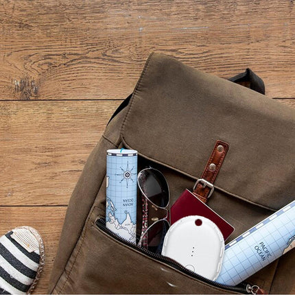 Laser Mini Smart Tag with Apple Find My Tracking White.