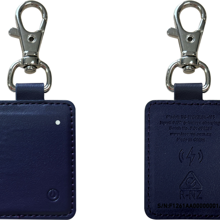 Laser Mini Smart Tag with Wireless Charging Navy Blue.
