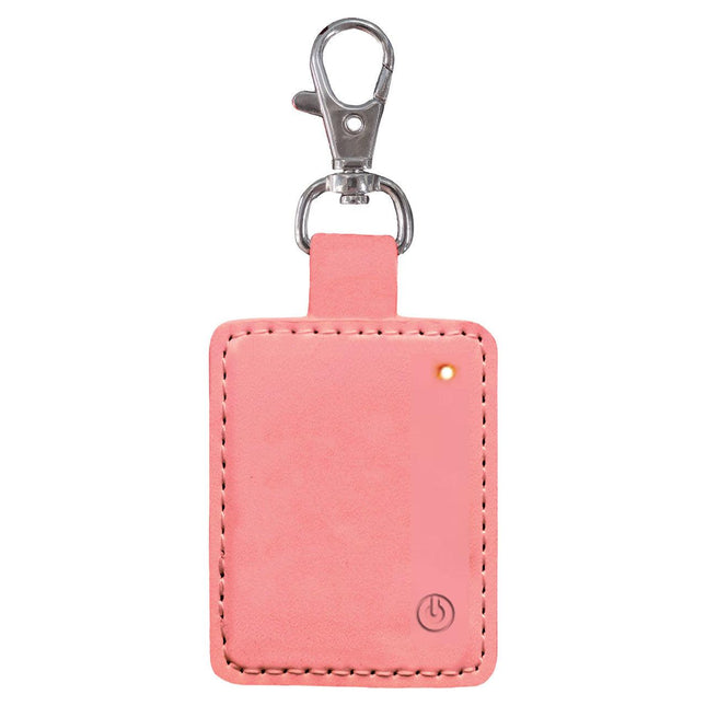Laser Mini Keyring Smart Tag Coral Pink.