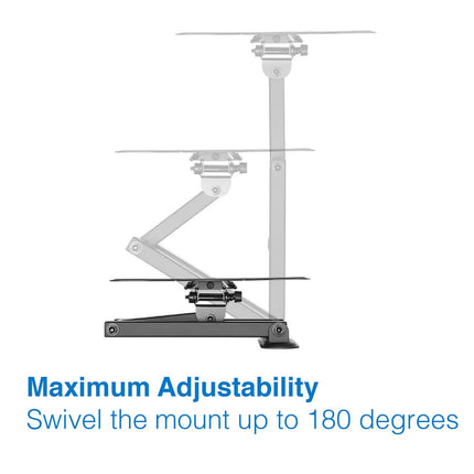 Laser Full Motion TV Wall Mount for 23 inches - 42 inches Panels.