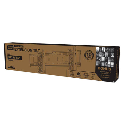 Laser TV Wall Mount with Extension Tilt for 37 inches - 80 inches Panels.