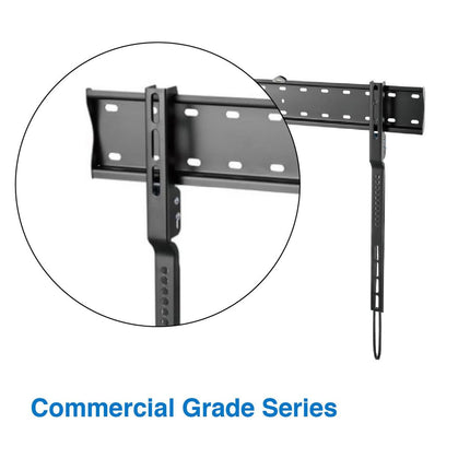 Ultra Slim Fixed TV Wall Mount suits 43 inches - 80 inches Panels.