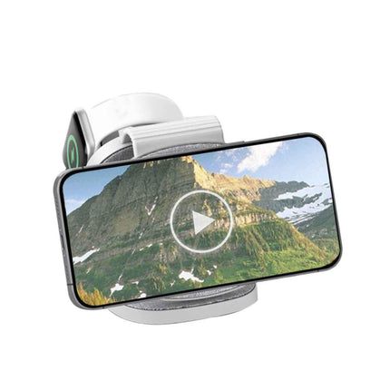 Laser 3-in-1 Travel Wireless Charging Pad for Apple.