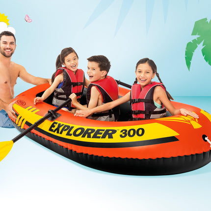 Intex Explorer 300 - Inflatable Boat 58332.