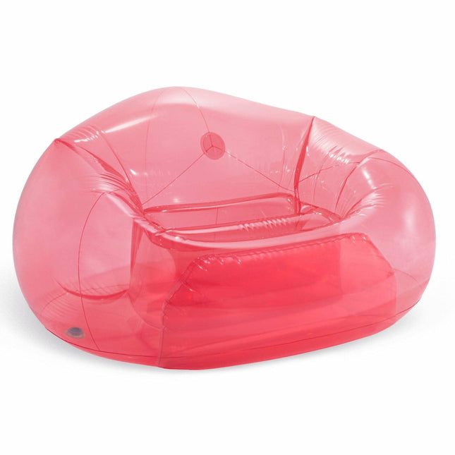 Intex Transparent Pink Beanless Bag 66501.