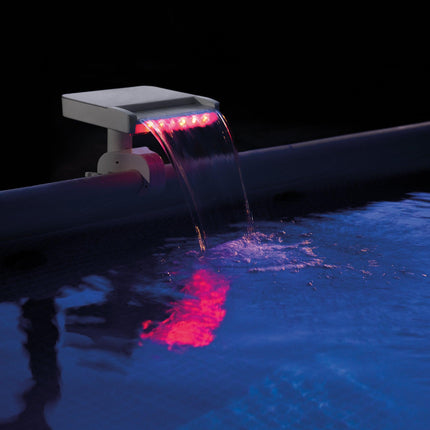Intex Multi-Color LED Waterfall Cascade 28090.