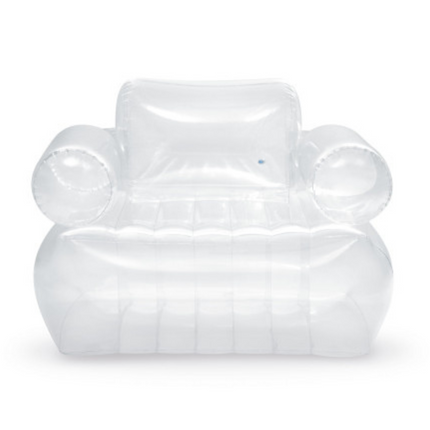 Intex Transparent Inflatable Armchair 66502.