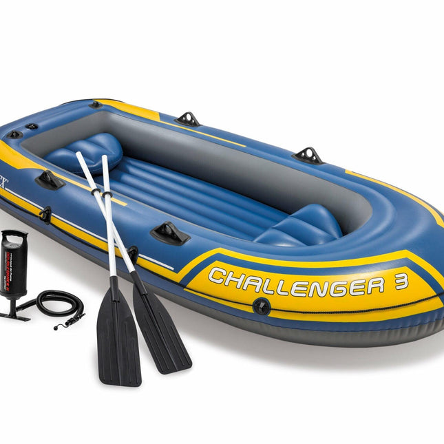Intex Challenger 3 Boat Set 68370.