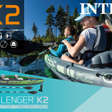 Intex Challenger K2 Kayak 68306.