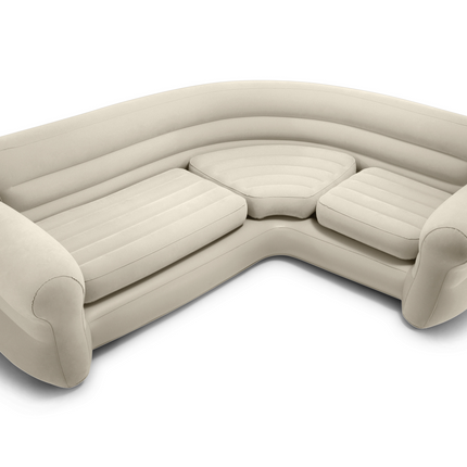 Intex Corner Sofa L-Shaped Inflatable Couch 68575.