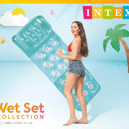 Intex 18-Pocket Fashion Pool Mat 58890.