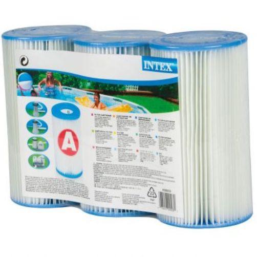 Intex 3 x Filter Cartridge replacement Size A FILTER PUMP 29003.