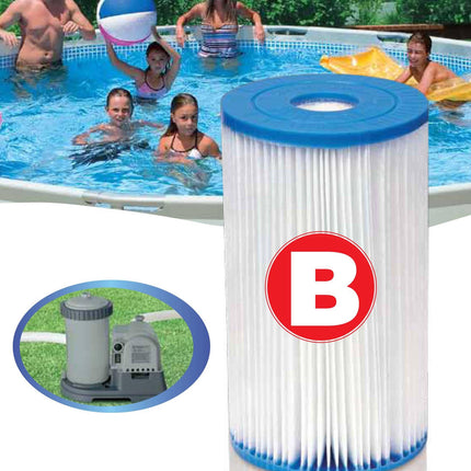 Intex Filter Cartridge replacement Size B INTEX FILTER PUMP 29005.