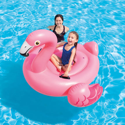 Intex Pink Flamingo Ride-On Pool Float 57558.