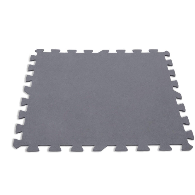 Intex Gray Padded Floor Protector Interlocking 8 x 50x50x0.5cm 29084.