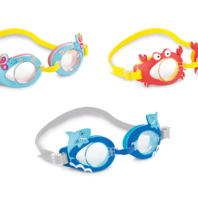 Intex Fun Swimming Goggles - Assortment - 55610.