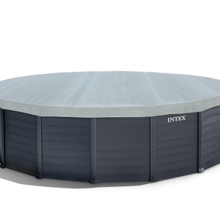 Intex Intex Graphite Grey Panel Pool 4.78 x 1.24M 26384.