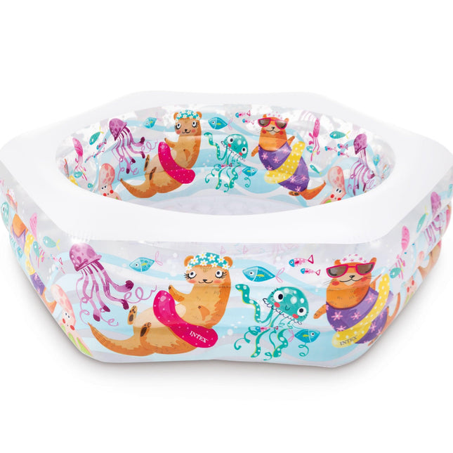 INTEX Deluxe Happy Otter Pool 1191cm x 178cm x x61cm 56493.