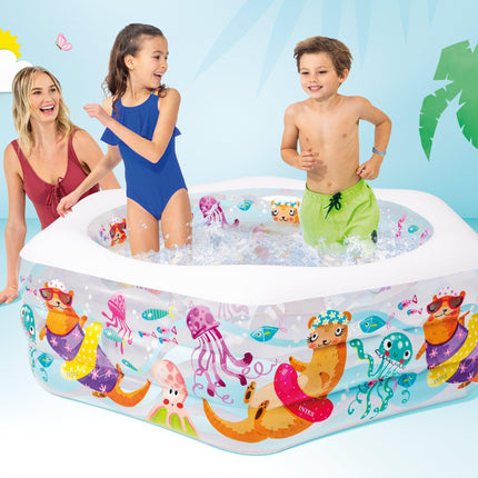 INTEX Deluxe Happy Otter Pool 1191cm x 178cm x x61cm 56493.
