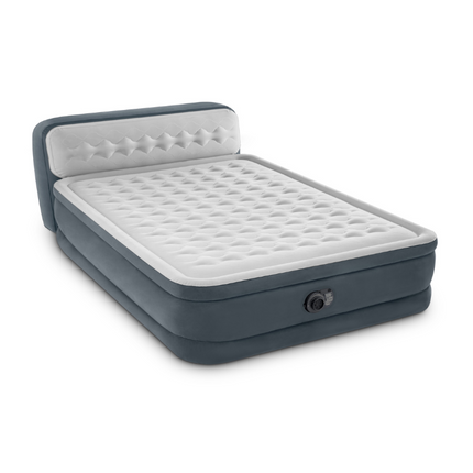 Intex Queen Deluxe Headboard Airbed 64448.