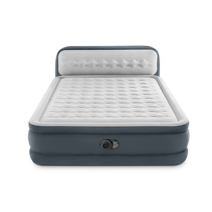 Intex Queen Deluxe Headboard Airbed 64448.
