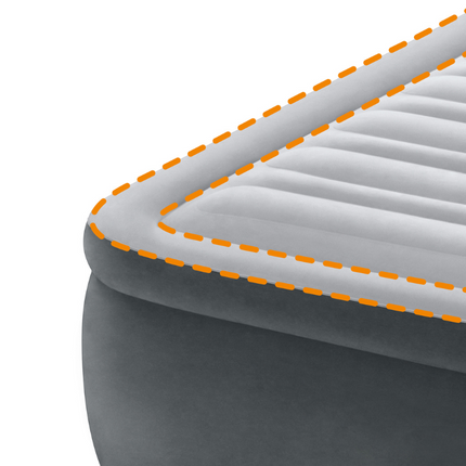 Intex Queen Deluxe Headboard Airbed 64448.